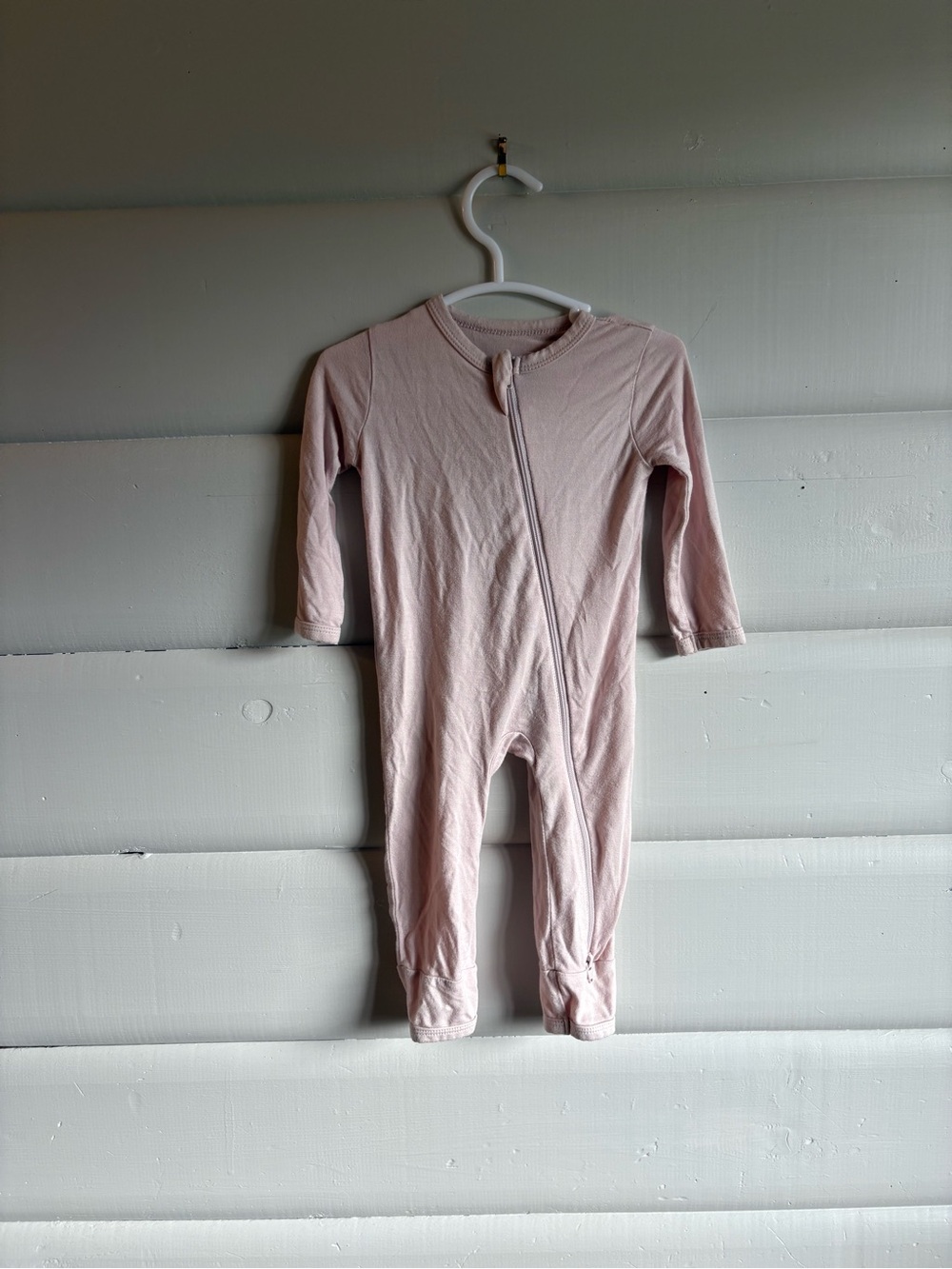 Kyte Baby Bamboo Zipper Sleeper Blush Pink 3-6 Months
